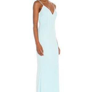 Katie May Gown. Size: Small. Color: Sky